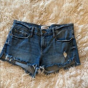 Frame Denim Le Cutuff Denim Shorts. Size 26.